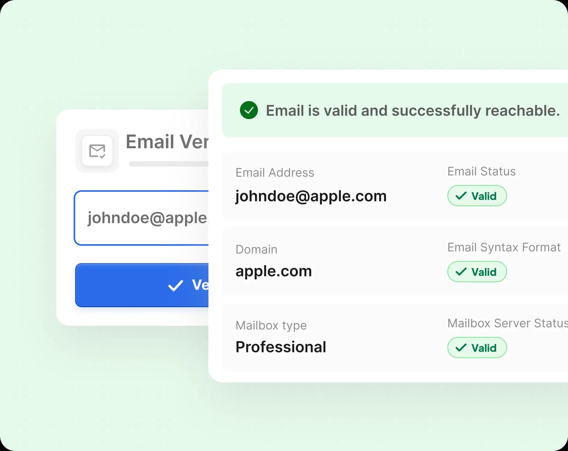 Single Email Verifier