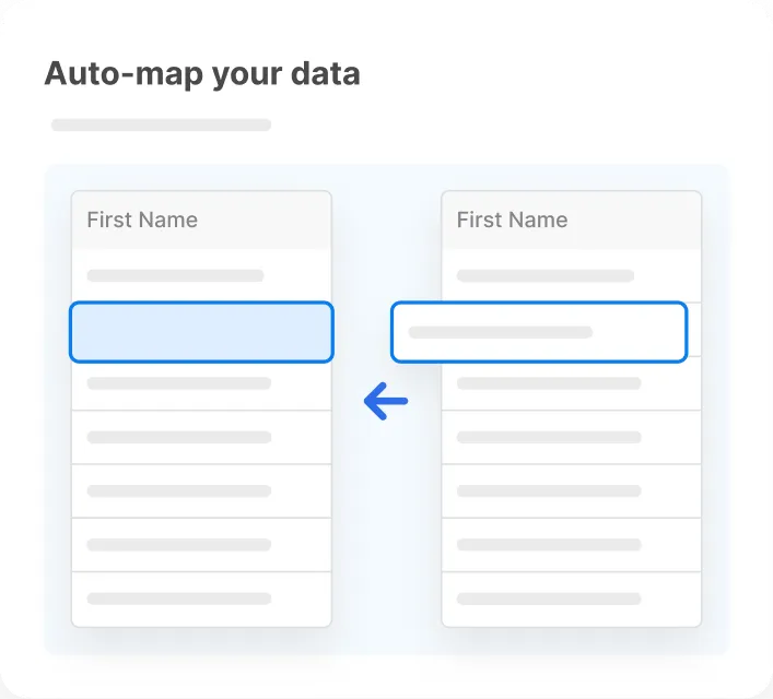 Auto-map your data