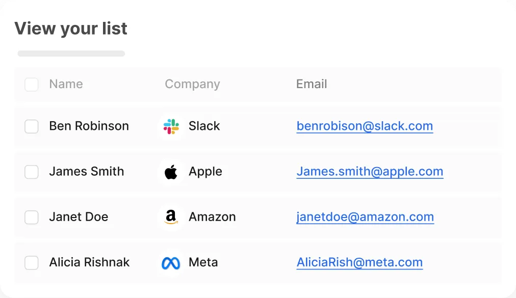 Get enriched results