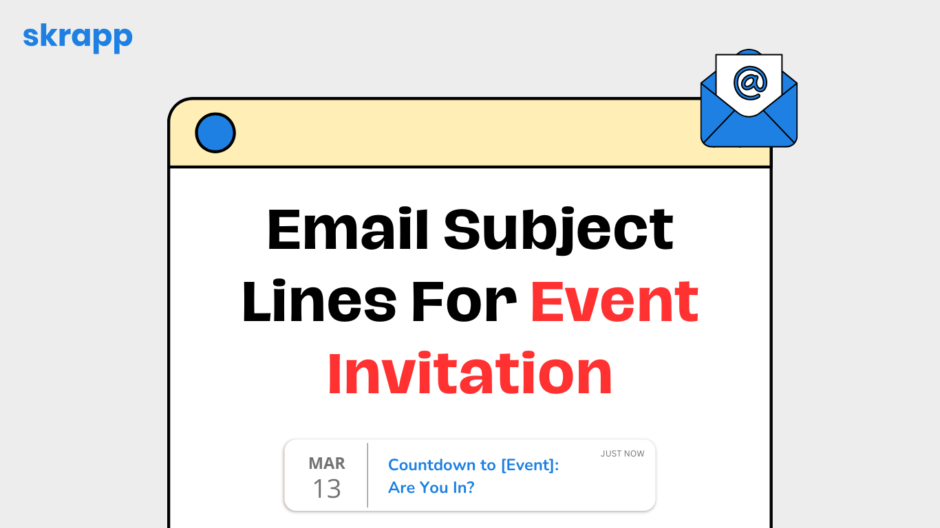email subject lines for event invitation