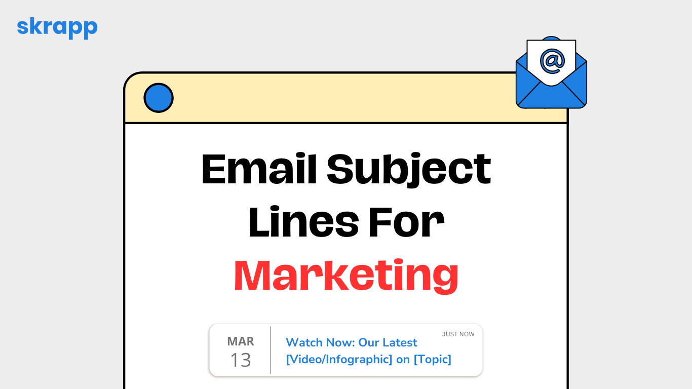 email subject lines for marketing