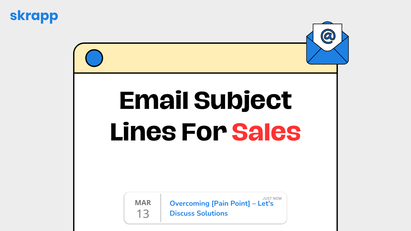 email subject lines for sales