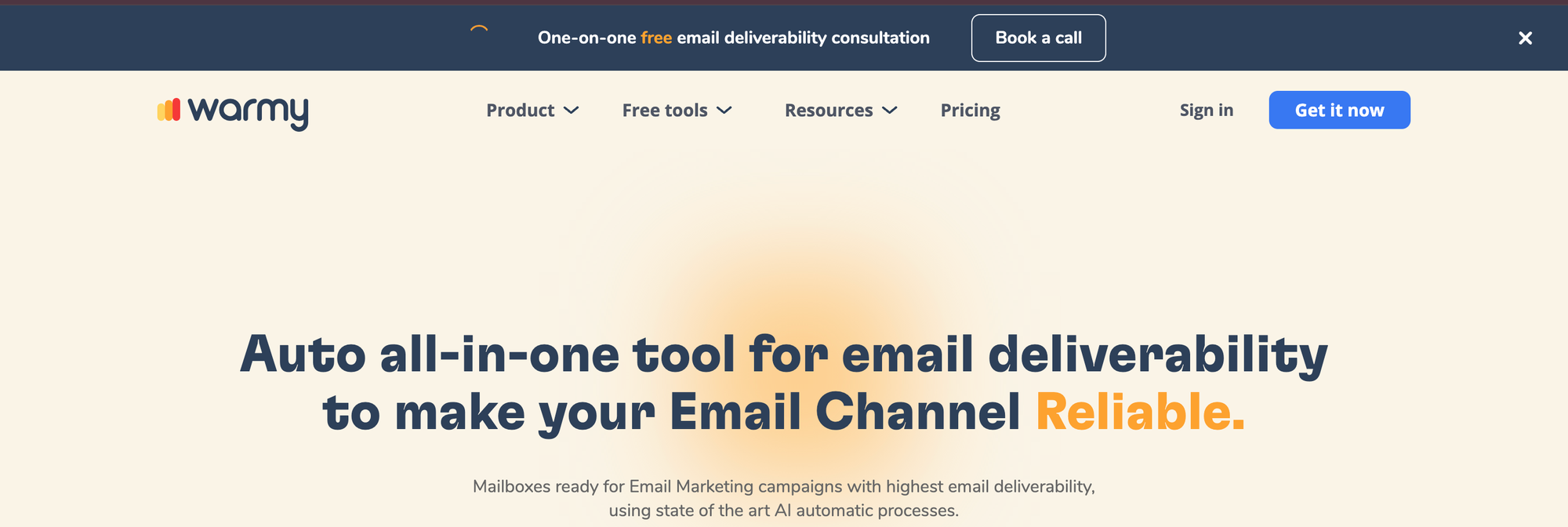Warmy - Email Deliverability Tool