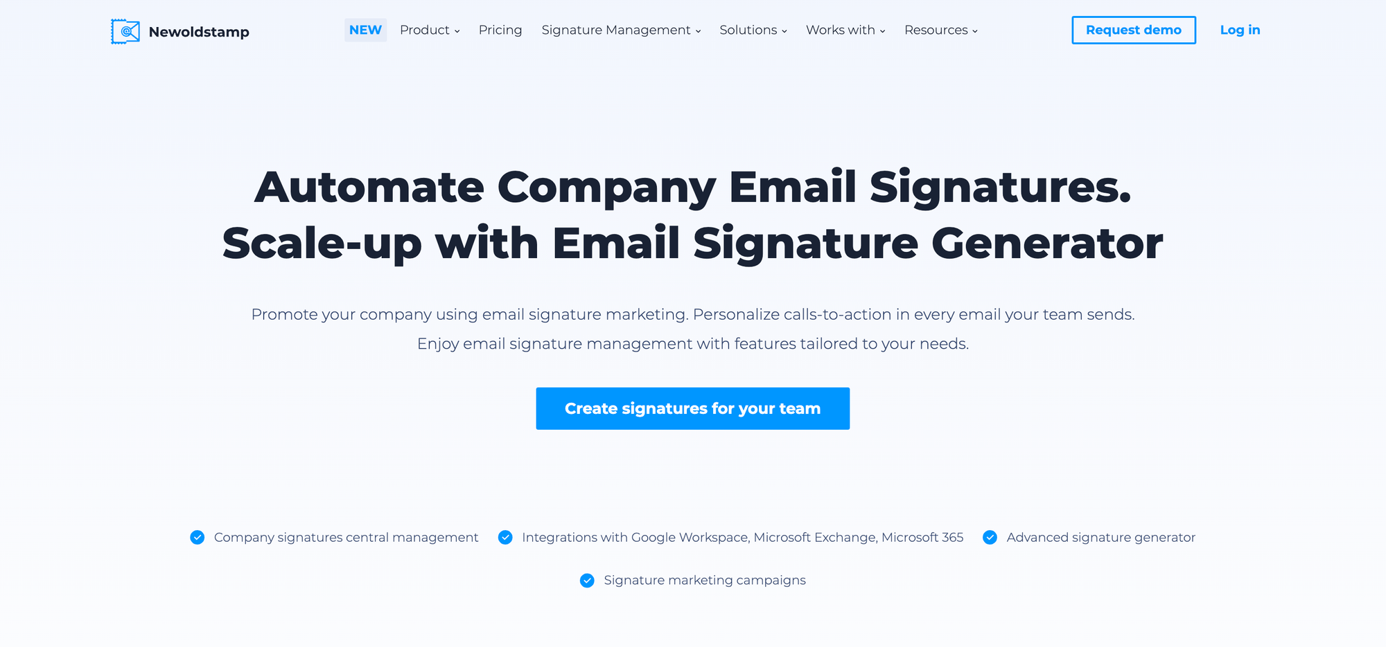 NewOldStamp - Email Signature Generator