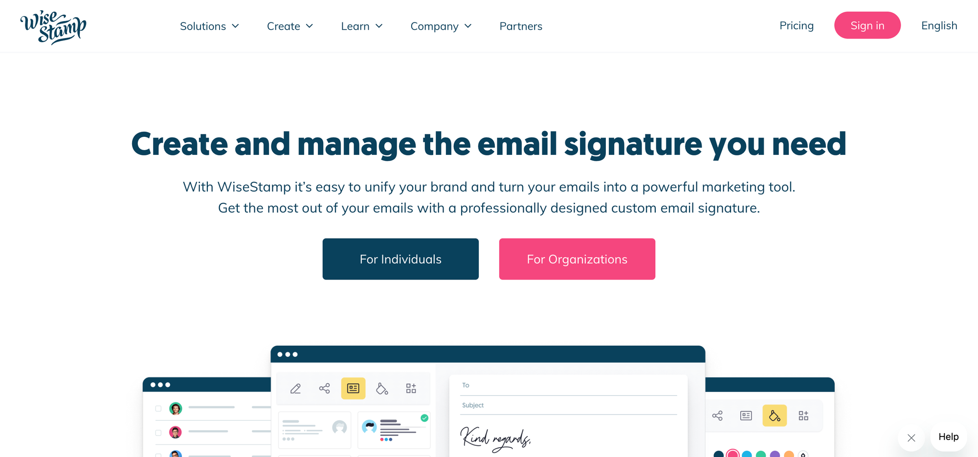 WiseStamp -Email Signature Generator