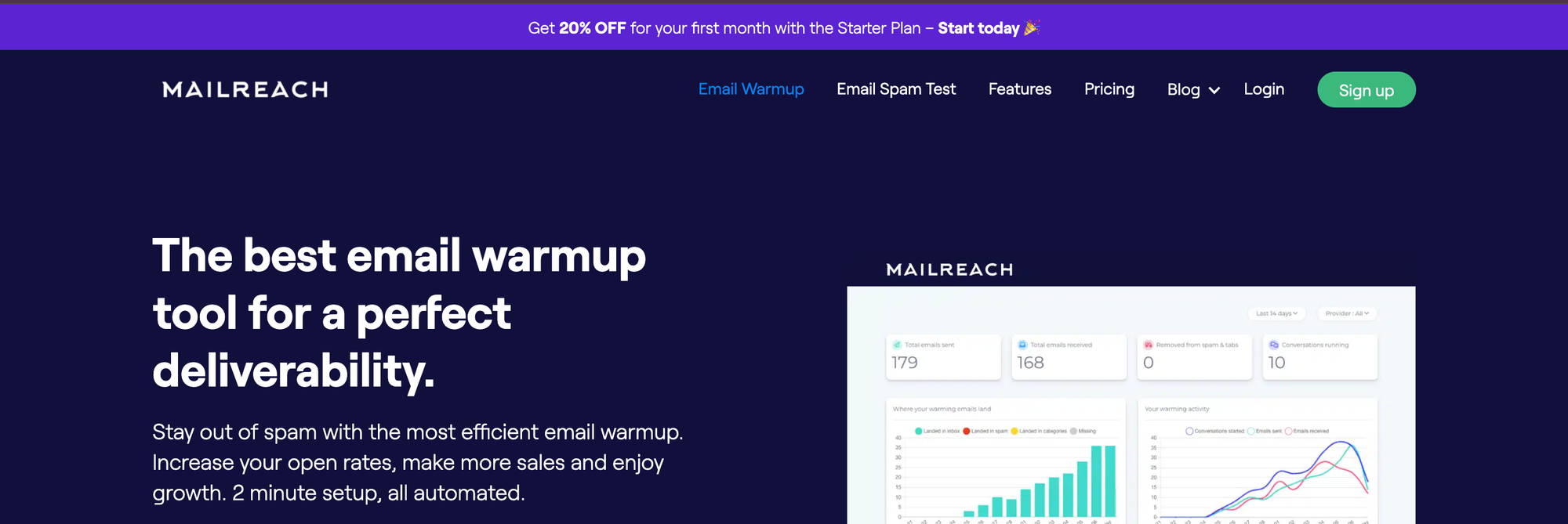 Mailreach - Email Warmup Tool