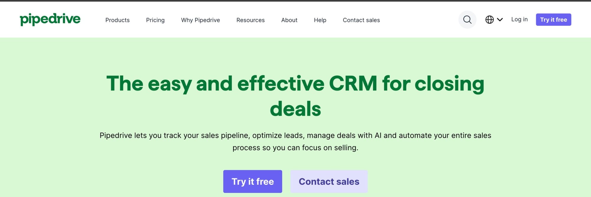 Pipedrive - Sales Automation tool