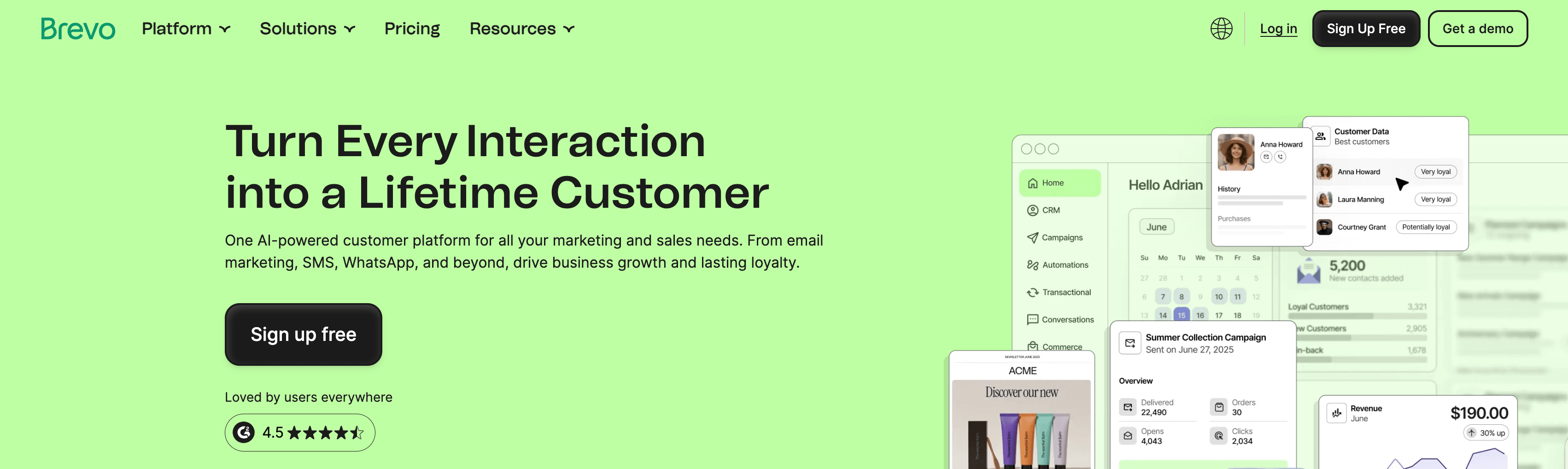 Brevo best newsletter platform