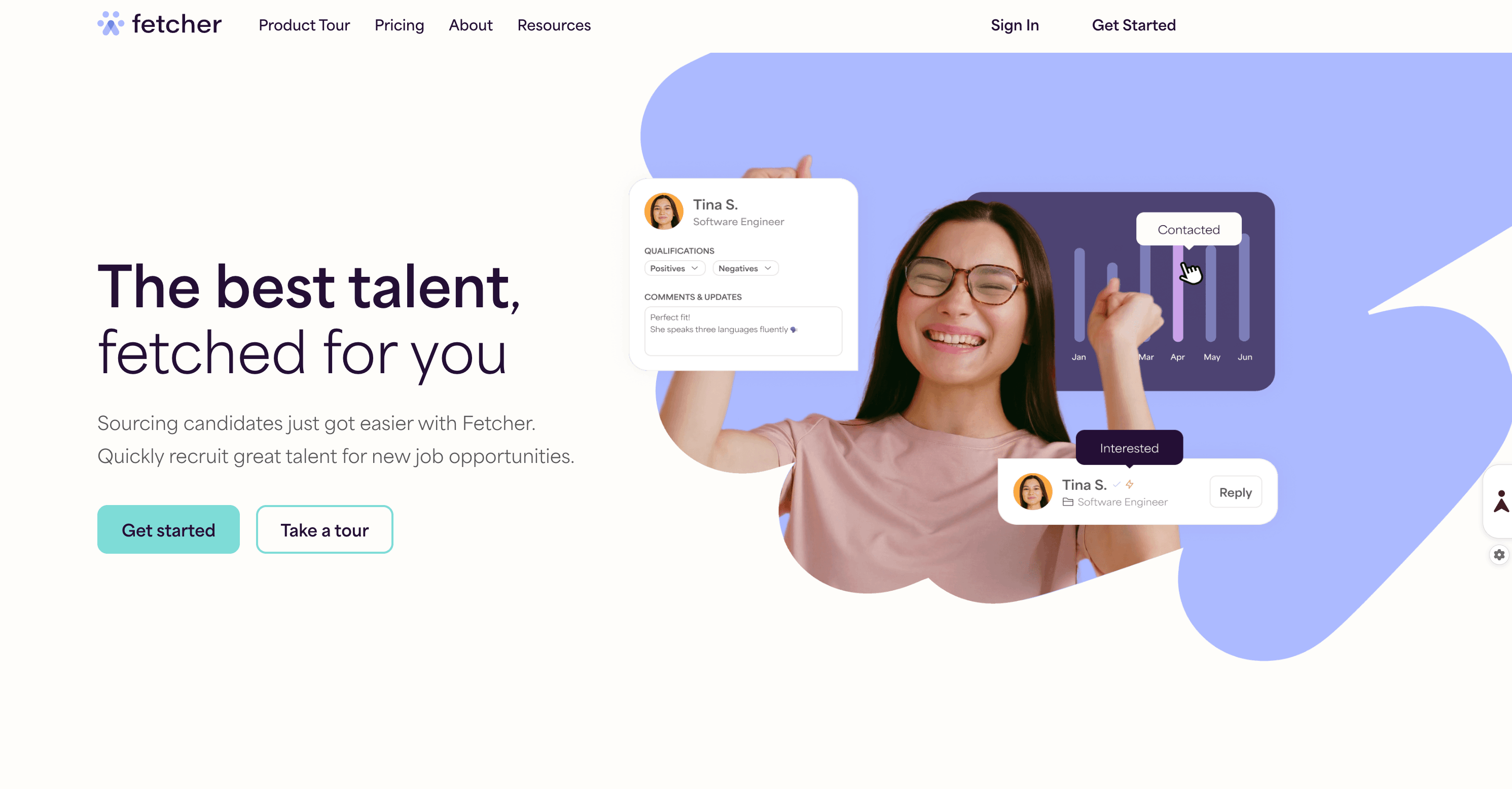 Fetcher recruitment automation software