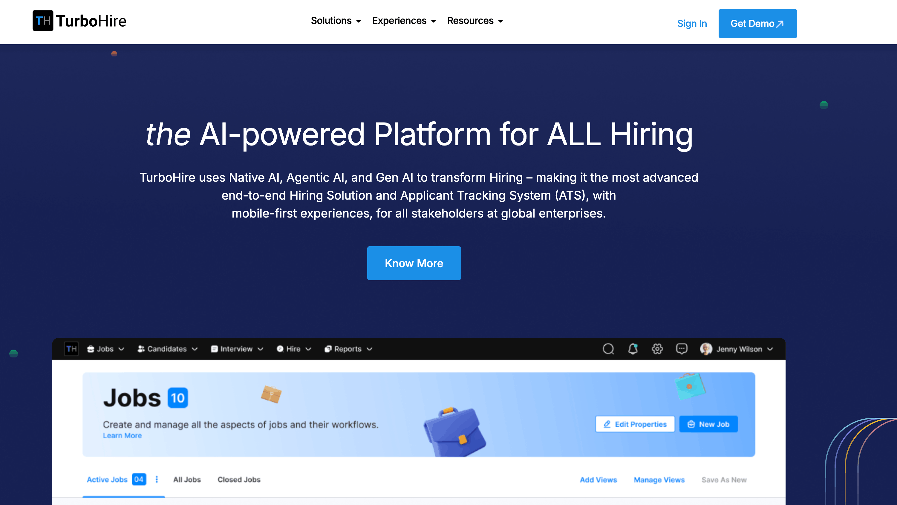 TurboHire recruitment automation software