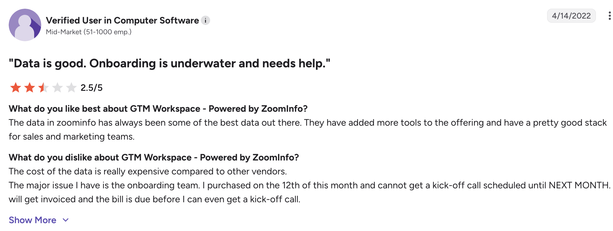 Customer Service Review 4