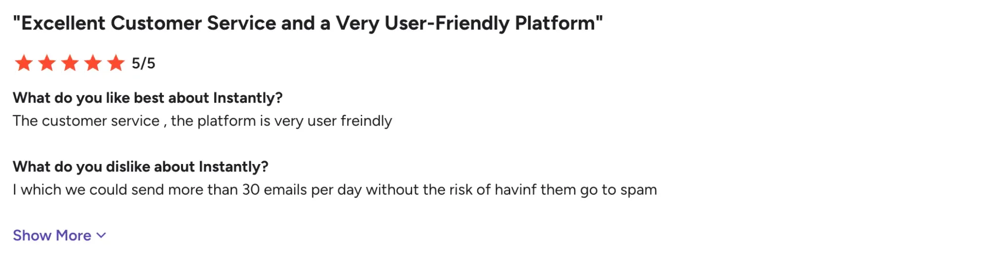 Customer Service Review 3