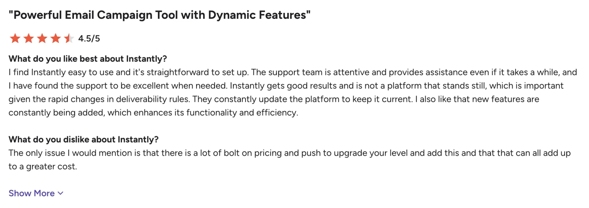 Customer Service Review 1