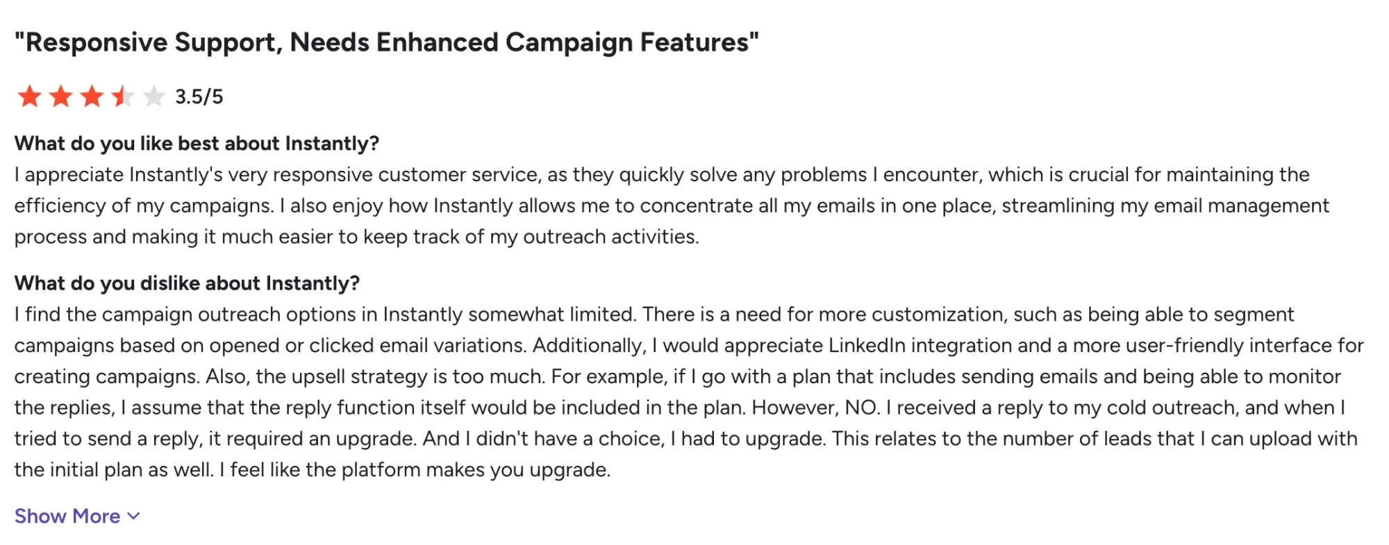 Customer Service Review 4