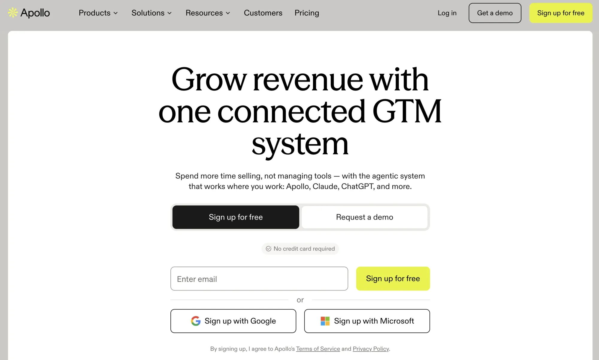 Apollo.io sales management platform
