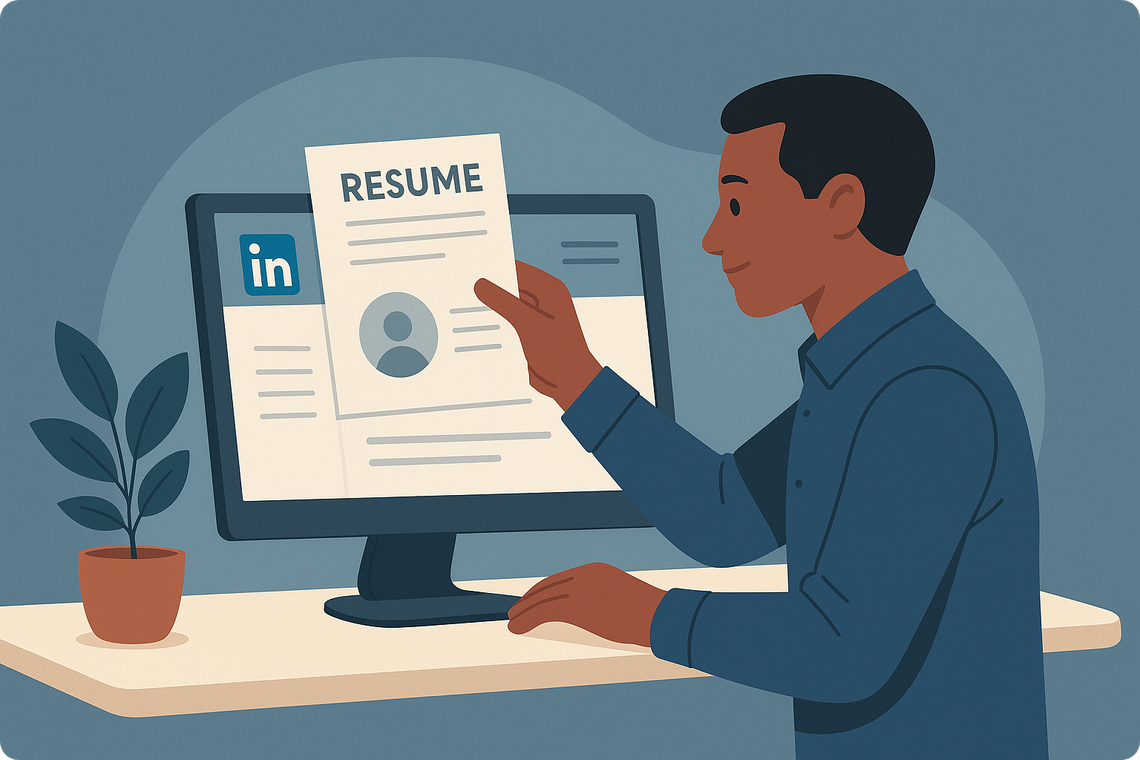 How to Add Your Resume to LinkedIn - How To Add Resume To LinkedIn 