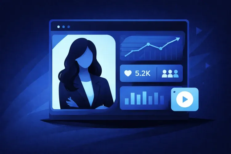 Featured image for an article about B2B influencer marketing