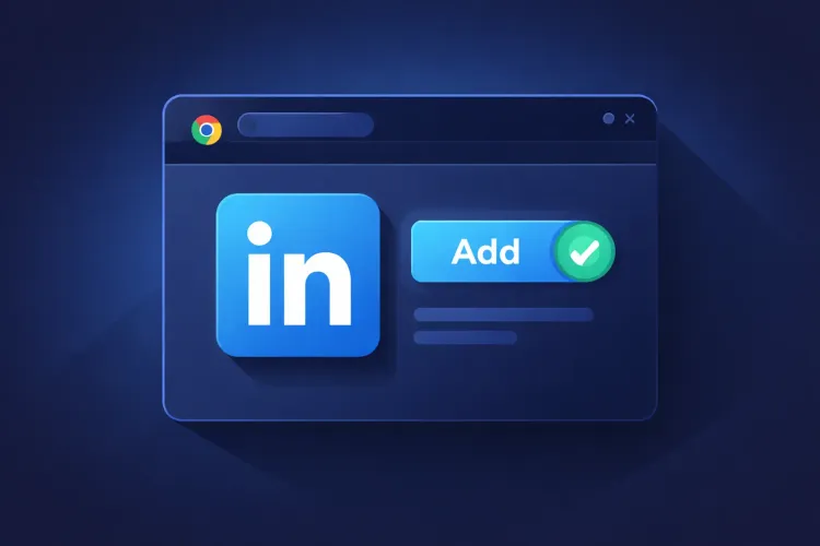 Featured image for an article about the best LinkedIn Chrome extensions