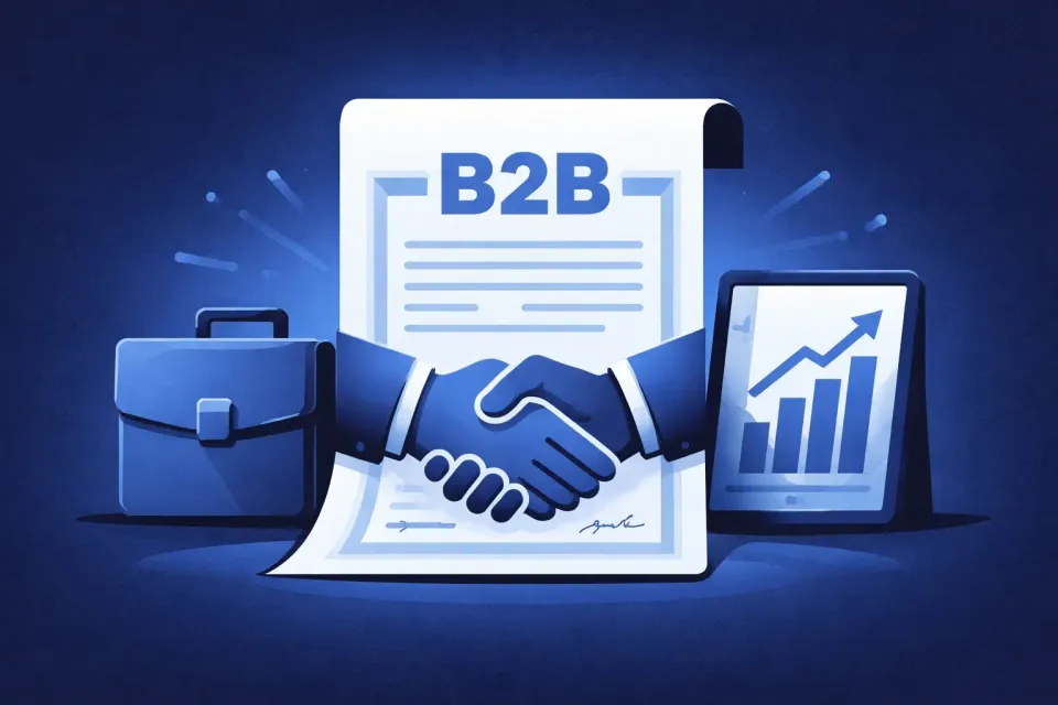 What is B2B sales (featured image)