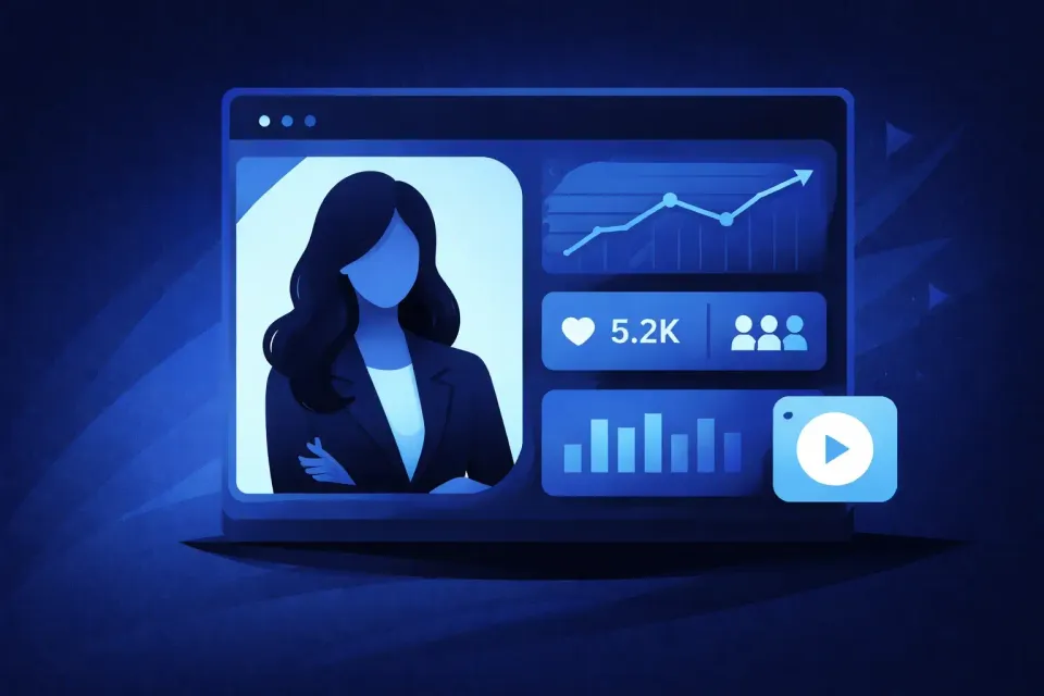 Featured image for an article about B2B influencer marketing