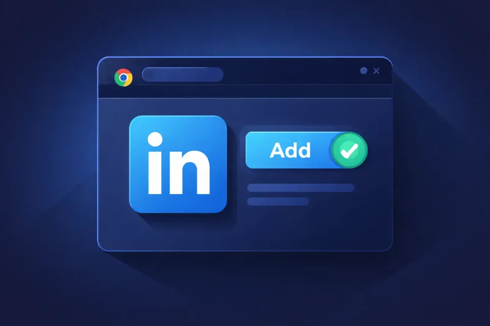 Featured image for an article about the best LinkedIn Chrome extensions