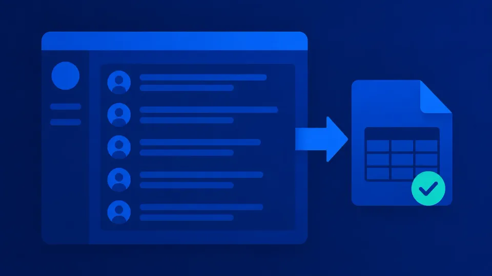 Featured image for the article about how to export leads from Sales Navigator