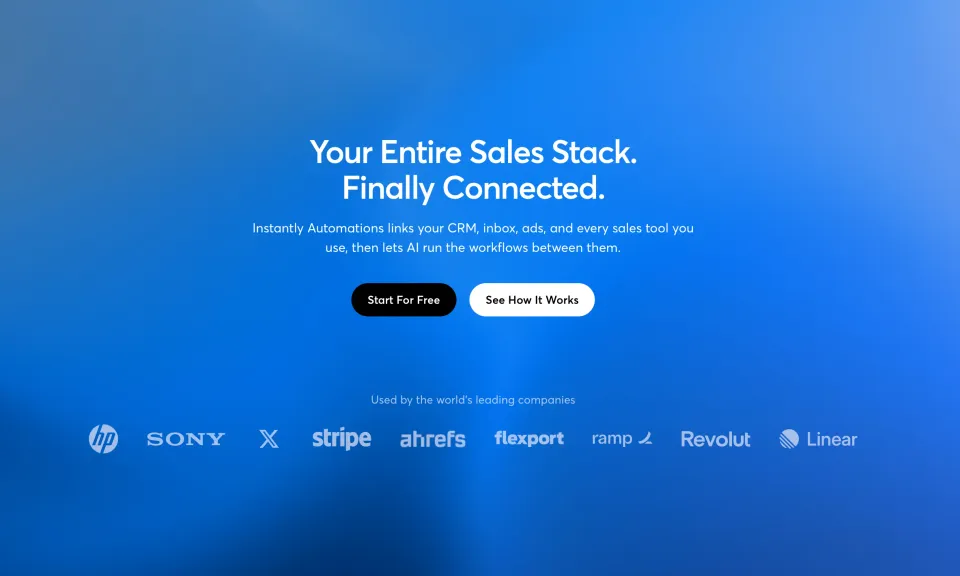 Featured image for the article about Instantly.io review