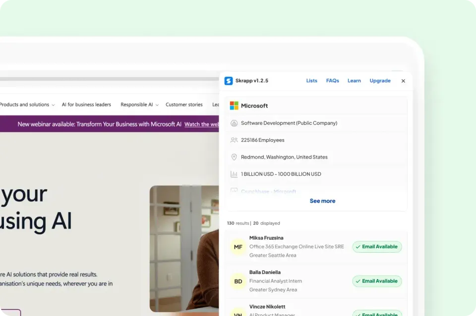 Skrapp.io Buscar E-mails em Sites