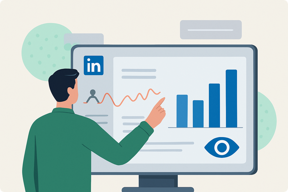 o que é impressões no linkedin 2025