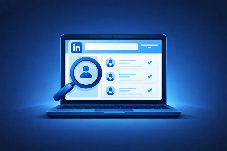 Imagem destacada mostrando a interface do LinkedIn Sales Navigator